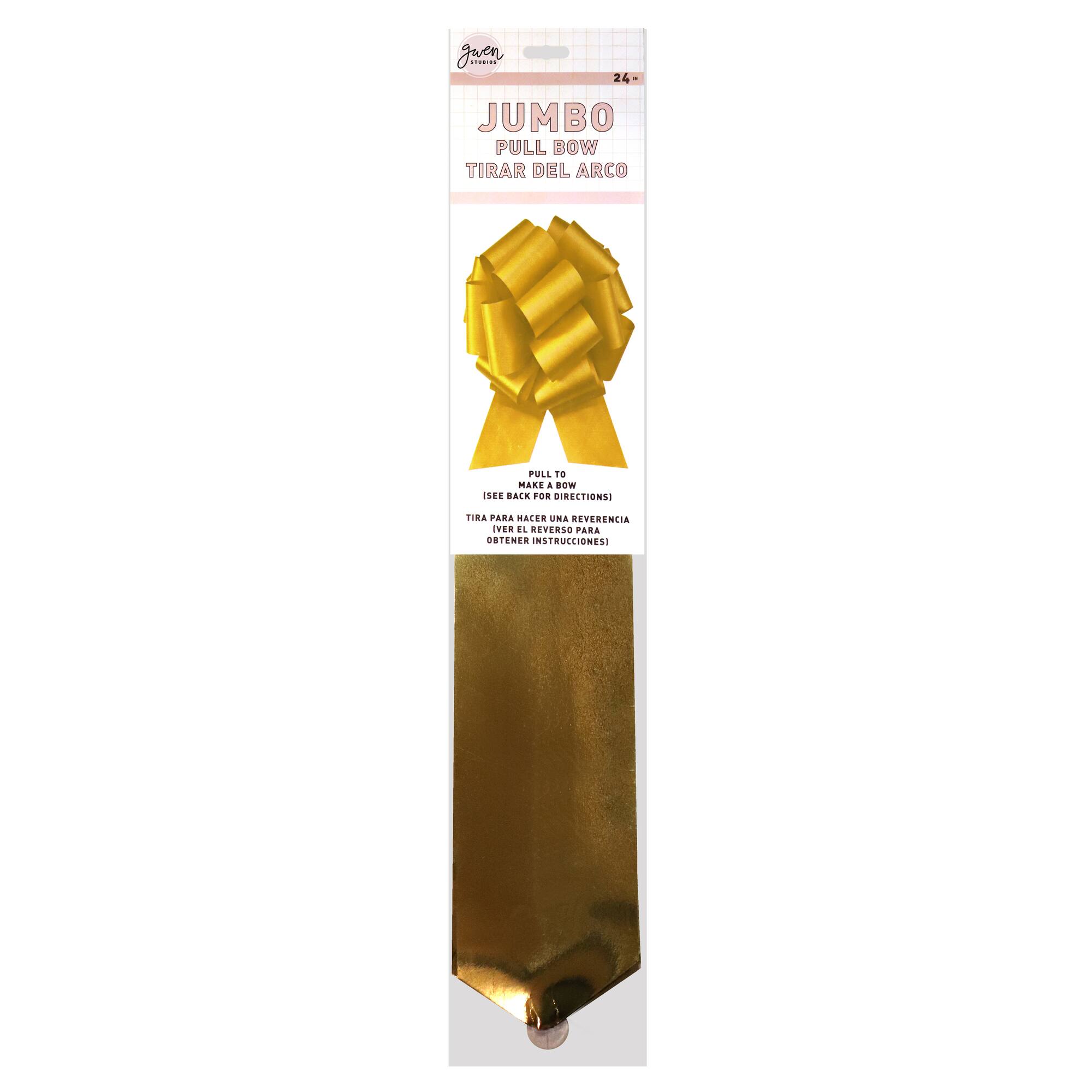 Gwen Studios 24" Giant Gold Waterproof Car Bow